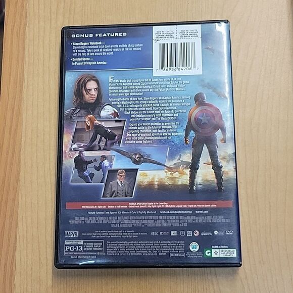 Captain America Action Figure and DVD, Slide Puzzle (sealed) - Picture 6 of 10